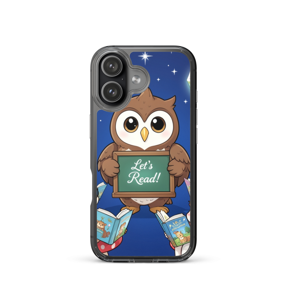 Baby Owl Teacher Phone Case with Magical Forest Classroom