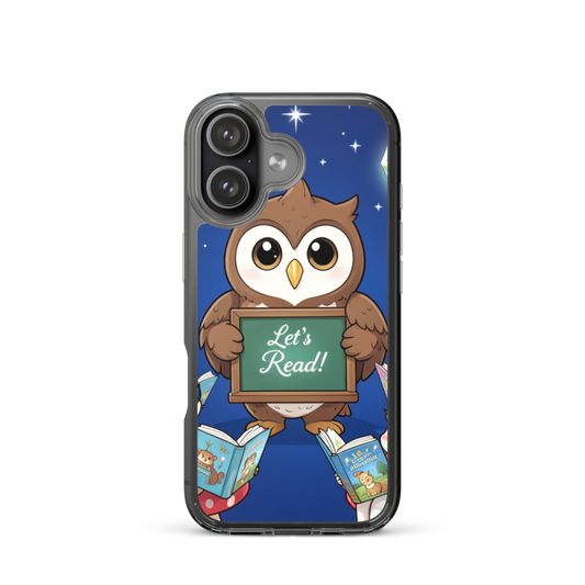 Baby Owl Teacher Phone Case with Magical Forest Classroom