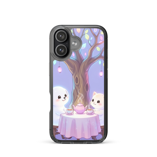 Ghost Puppy and Kitten Tea Party Phone Case