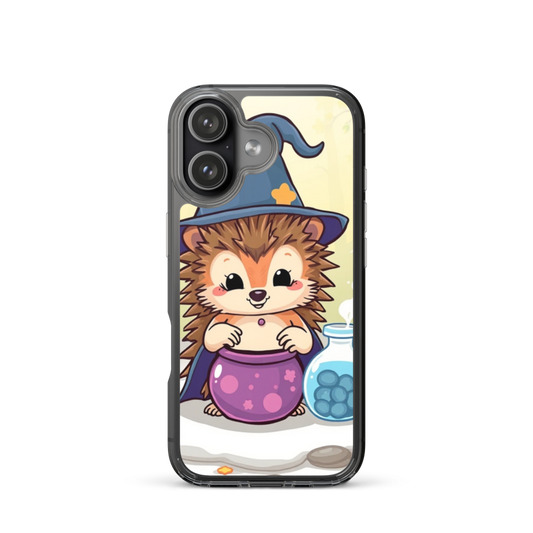 Playful Baby Hedgehog Wizard Potion Phone Case